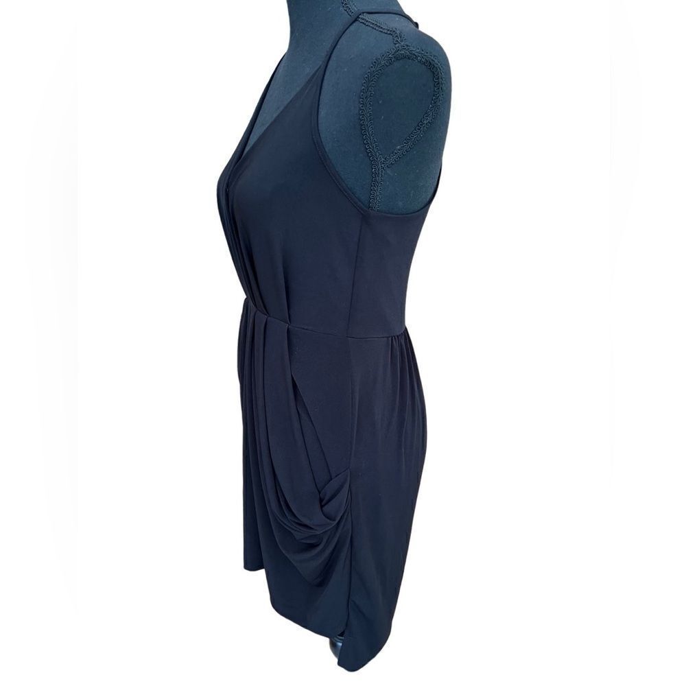 Bcbgeneration Black Drape Spaghetti Strap Drape P… - image 5